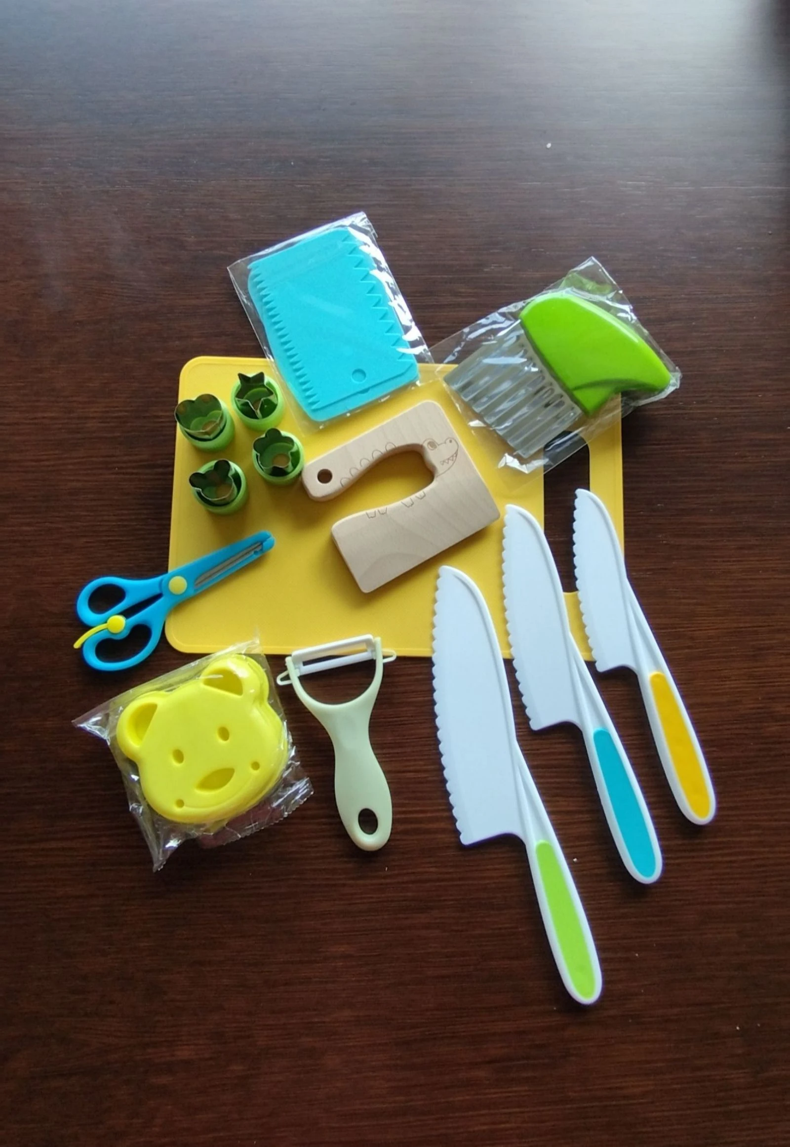 Kit facas cozinha crianças